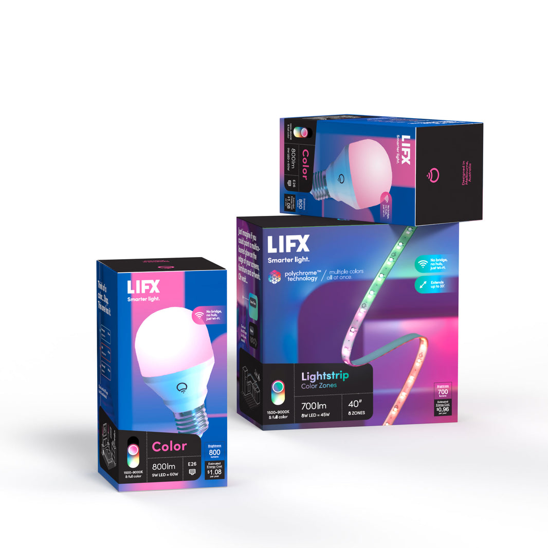 Wi-Fi enabled LED smart lights - LIFX.com